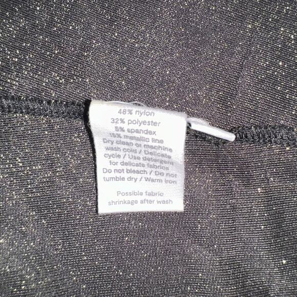 SLEEPER Saturn Metallic Gold Lurex Lounge Pants XL - Picture 6 of 9